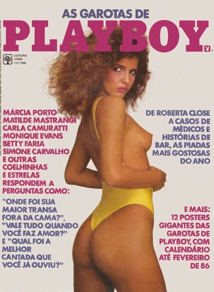 Playboy Brazil Especial – Abril 1986 Cover