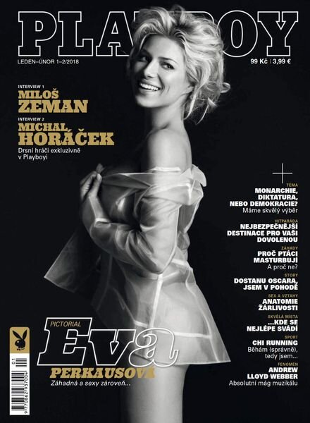 Playboy Czech Republic – Leden-Unor 2018 Cover
