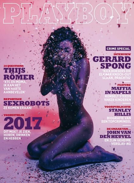Playboy Nederland – Januari 2017 Cover