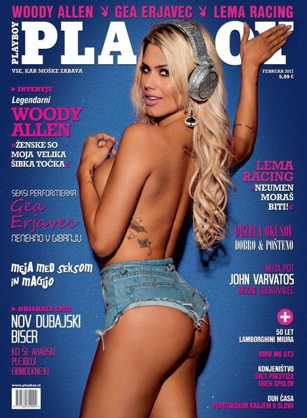 Playboy Slovenija – Februar 2017 Cover