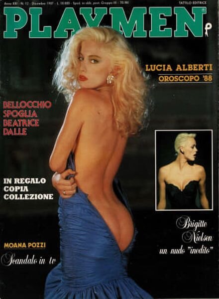 Playmen – December 1987 Cover