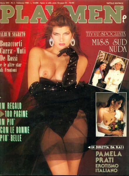 Playmen – February 1988 Cover