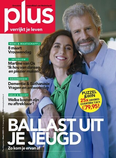 Plus Magazine Netherlands – Maart 2023 Cover