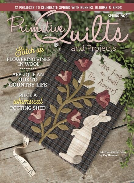 Primitive Quilts and Projects – January 2023 Cover