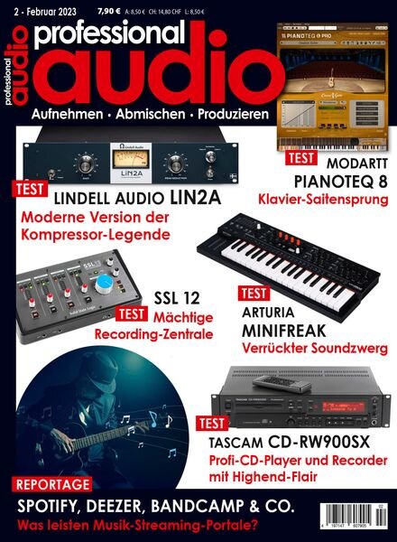 Professional Audio – Februar 2023 Cover