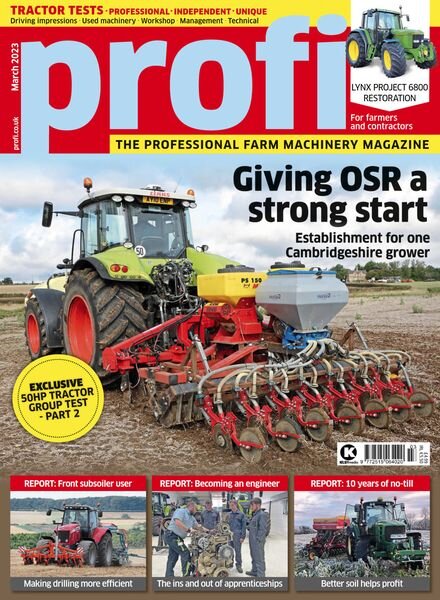 Profi International – March 2023 Cover