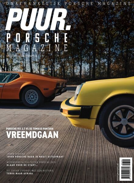 PUUR Porsche Magazine – februari 2023 Cover
