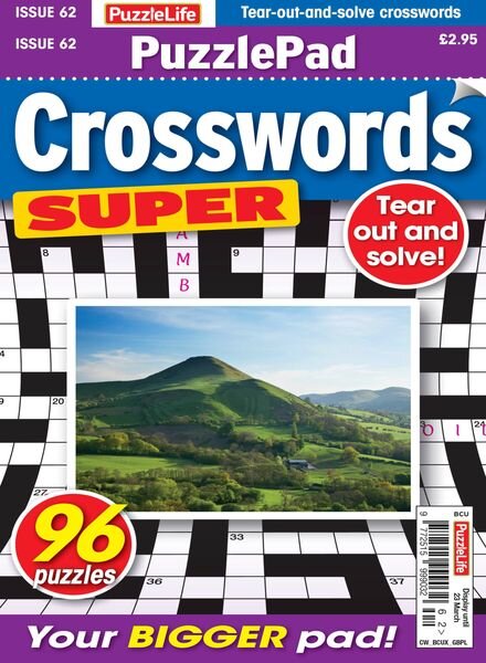 PuzzleLife PuzzlePad Crosswords Super – 23 February 2023 Cover
