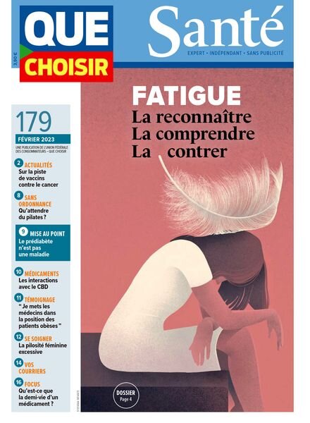 Que Choisir Sante – Fevrier 2023 Cover