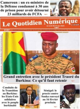 Quotidien Numerique d’Afrique – 06 fevrier 2023