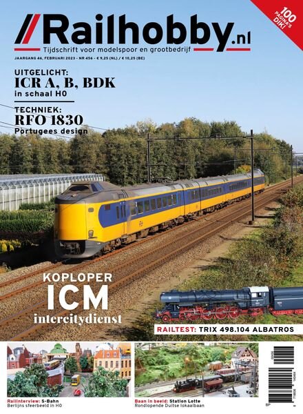 Railhobby – februari 2023 Cover