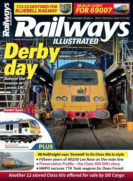 Railways Illustrated – March 2023 Cover