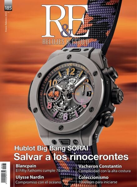R&E-Relojes&Estilograficas – enero 2023 Cover