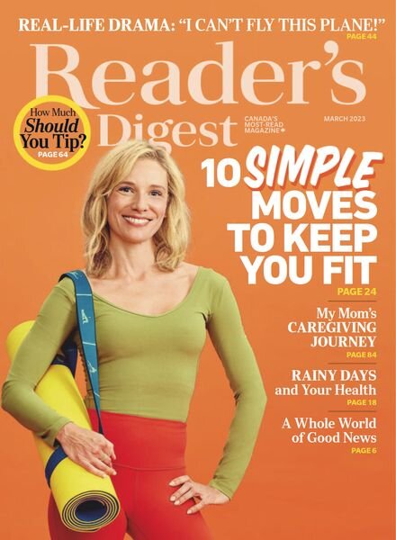 Reader’s Digest Canada – March 2023 Cover