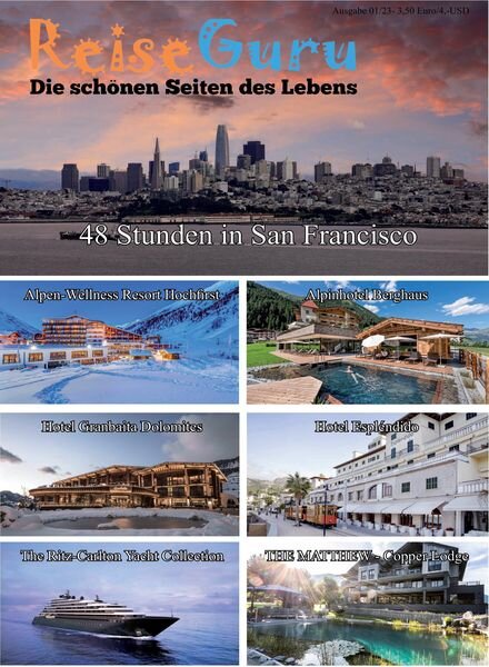 ReiseGuru – Januar 2023 Cover