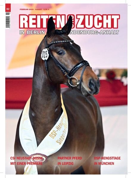 REITEN und ZUCHT – Februar 2023 Cover