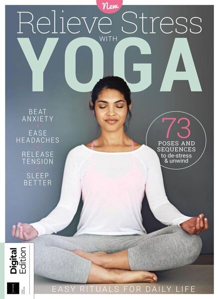 Relieve Stress With Yoga – 1st Edition – February 2023 Cover