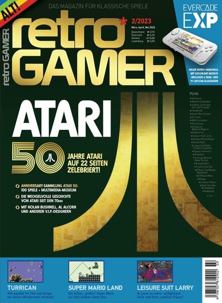 Retro Gamer Germany – Marz 2023 Cover