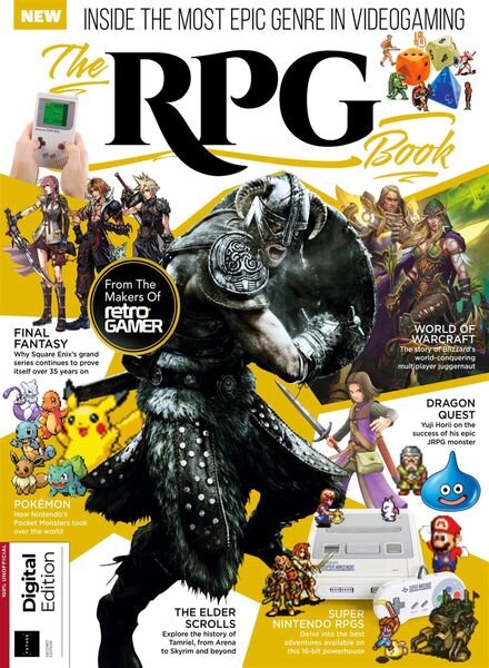 Retro Gamer Presents – The RPG Book – 2nd Edition – February 2023 Cover