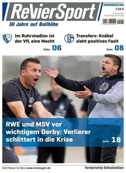 RevierSport – 02 Februar 2023 Cover