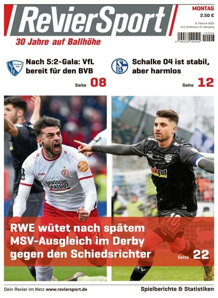 RevierSport – 06 Februar 2023 Cover