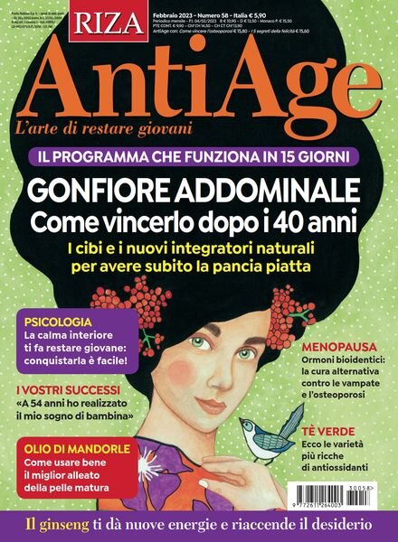 Riza AntiAge – Febbraio 2023 Cover
