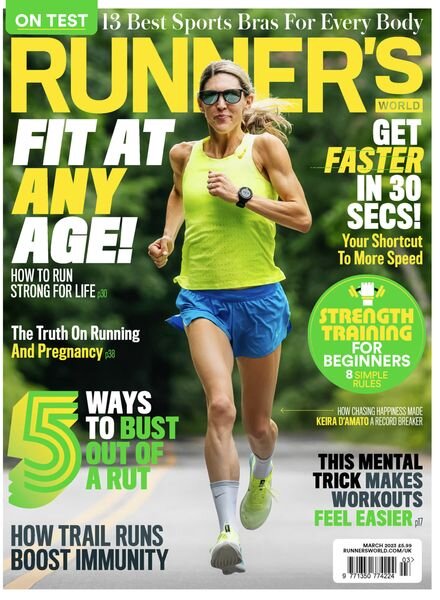 Runner’s World UK – March 2023 Cover