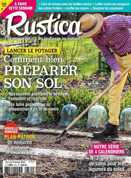Rustica – 03 fevrier 2023 Cover