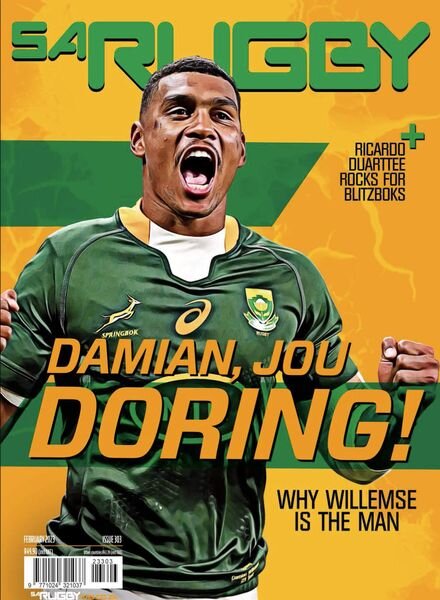 SA Rugby – February 2023 Cover