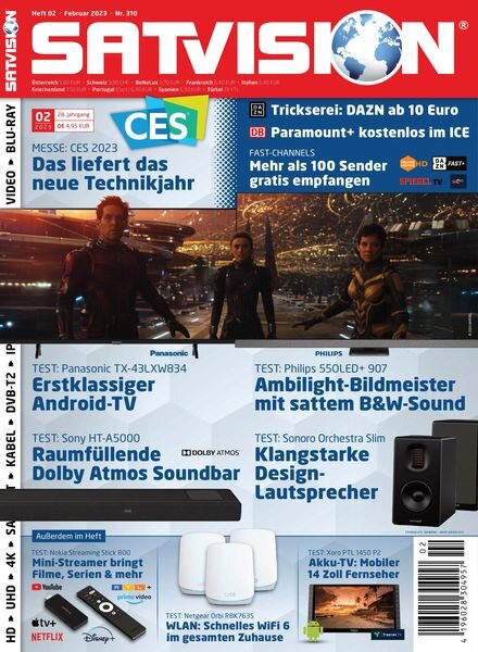 Satvision – Februar 2023 Cover