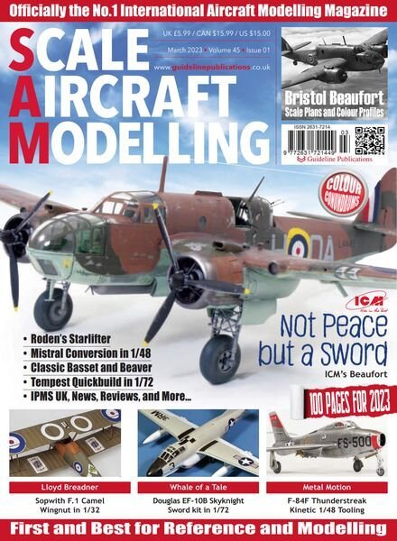 Scale Aircraft Modelling – March 2023 Cover