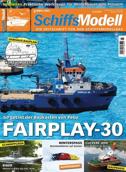 SchiffsModell – 23 Februar 2023 Cover
