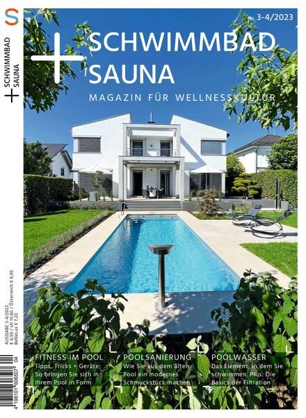 Schwimmbad + Sauna – Februar 2023 Cover
