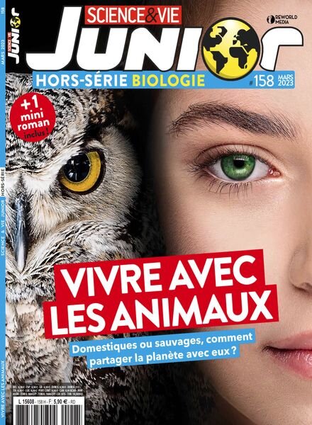 Science & Vie Junior – mars 2023 Cover