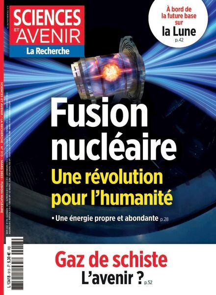 Sciences et Avenir – mars 2023 Cover