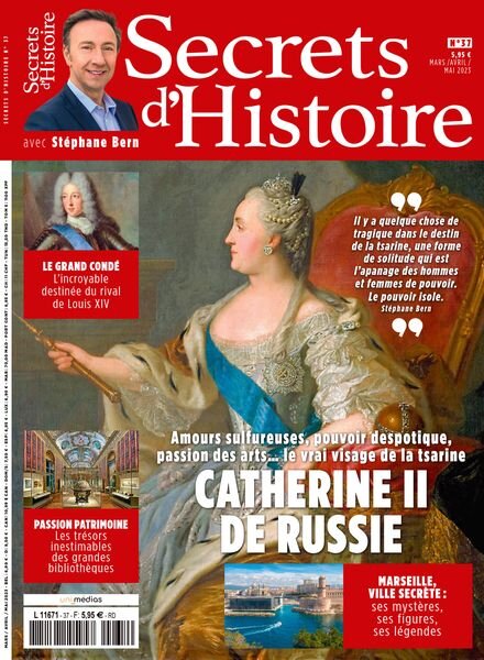 Secrets d’Histoire – Mars-Mai 2023 Cover