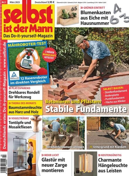 selbst ist der Mann – Februar 2023 Cover