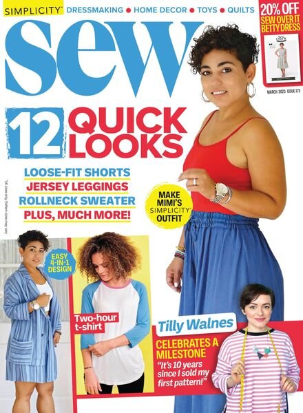 Sew – March 2023 Cover