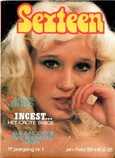 Sexteen – January 1986 Cover