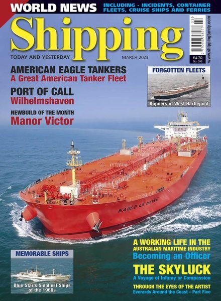 Shipping Today & Yesterday – March 2023 Cover