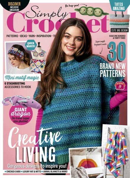 Simply Crochet – February 2023 Cover