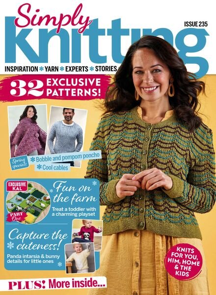 Simply Knitting – March 2023 Cover