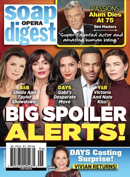 Soap Opera Digest – February 06 2023 Cover