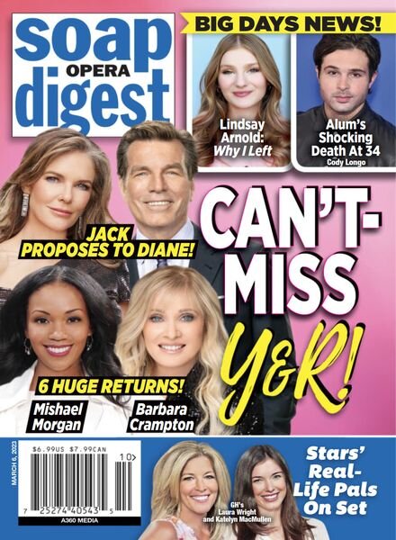 Soap Opera Digest – March 06 2023 Cover