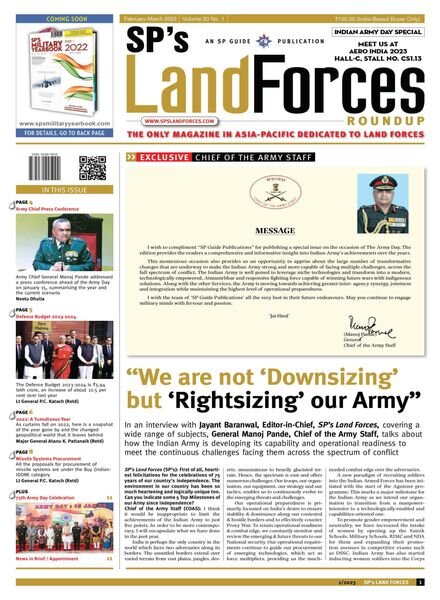 SP’s LandForces – February 2023 Cover