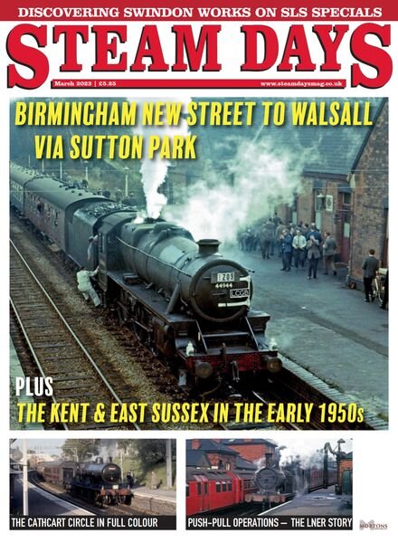 Steam Days – March 2023 Cover