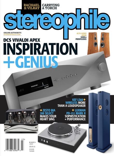 Stereophile – March 2023 Cover
