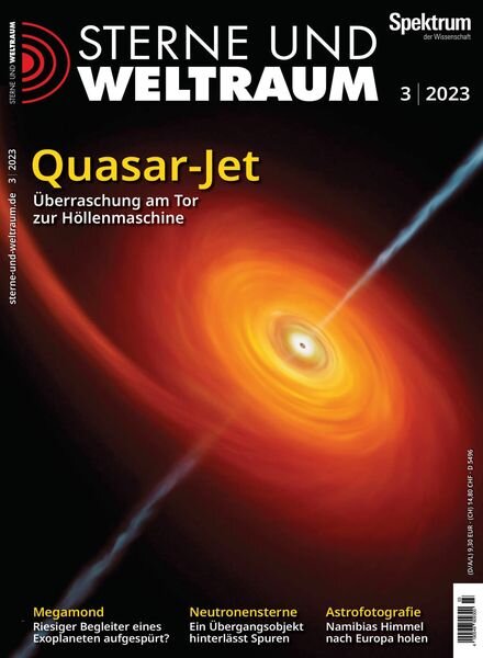 Sterne und Weltraum – 10 Februar 2023 Cover