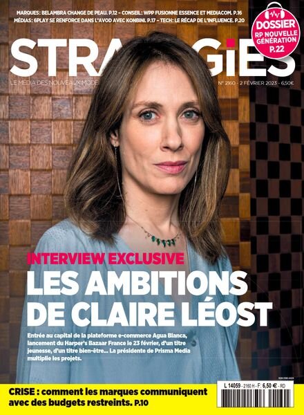 Strategies – 2 Fevrier 2023 Cover