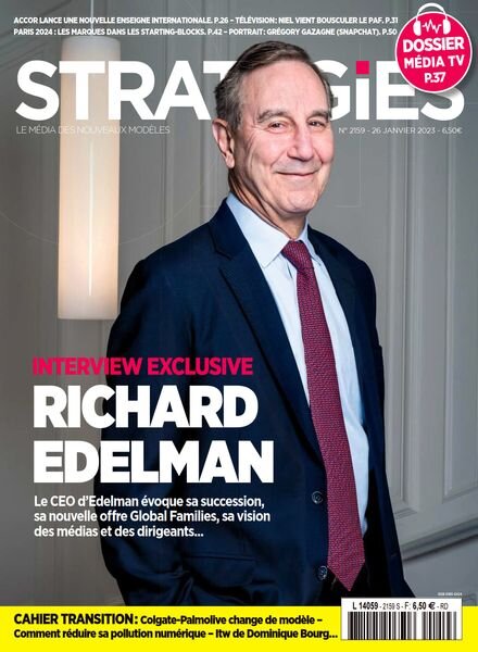 Strategies – 26 Janvier 2023 Cover